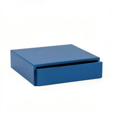Stone Crest Desktop Monitor Riser - Blue (synthetic illustration; no displayed measurements)