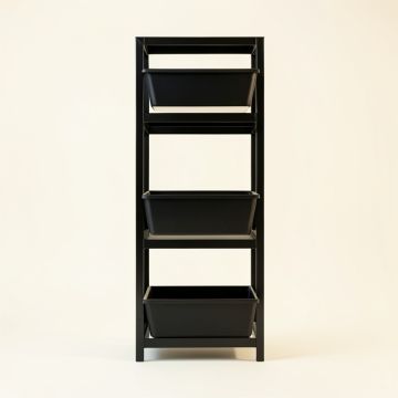 Olive Brook Empty Vertical Garden Frame - Black (synthetic illustration; no displayed measurements)