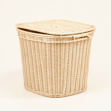Lake Bridge Laundry Hamper - Cream (synthetic illustration; no displayed measurements)