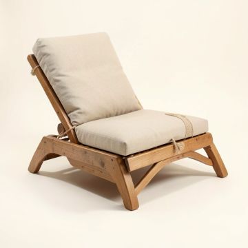 Nautical Reclining Chaise Lounge (synthetic illustration; no displayed measurements)