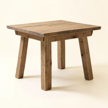 Emestina Rustic Dining Table (synthetic illustration; no displayed measurements)