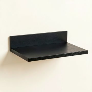 Birch Crest Wall-Mounted Cat Perch - Black (synthetic illustration; no displayed measurements)