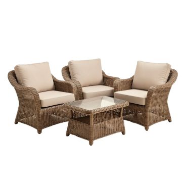 Paxtonville 3 Piece Conversation Set With Cushions