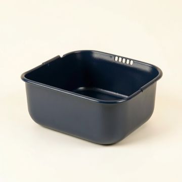 Alder Field Empty Under-Desk Cable Tray - Navy (synthetic illustration; no displayed measurements)