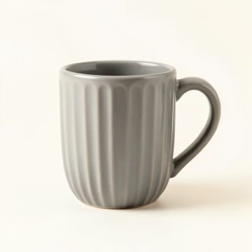 Slate Crossing Ceramic Mug - Gray (synthetic illustration; no displayed measurements)
