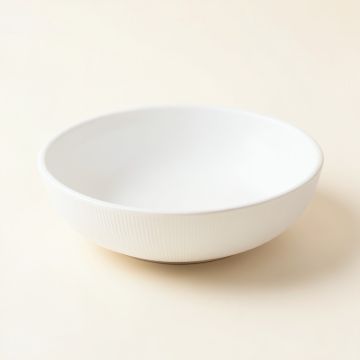 Laurel Crest Dining Bowl - White (synthetic illustration; no displayed measurements)