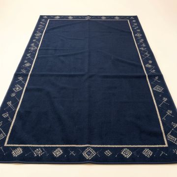 Lake Crest Rectangular Area Rug - Navy (synthetic illustration; no displayed measurements)