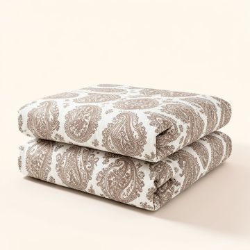 Newsoms Reversible Paisley Cotton Blend Quilt Set (synthetic illustration; no displayed measurements)