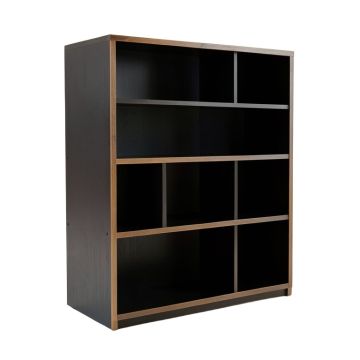 Spruce Bridge Freestanding Bookcase - Black