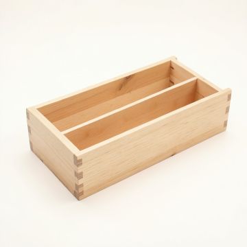 Fern Bend Empty Pantry Drawer Organizer Insert - Beige (synthetic illustration; no displayed measurements)