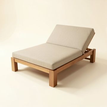 Lounger Futon Frame (synthetic illustration; no displayed measurements)