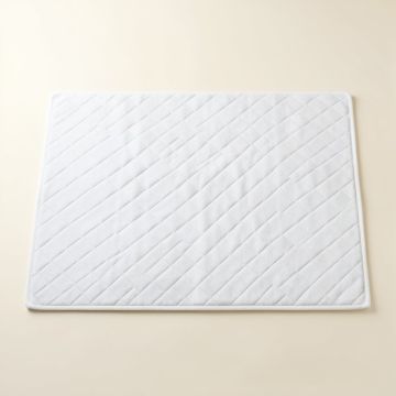 Glen Canyon Bath Mat - White (synthetic illustration; no displayed measurements)