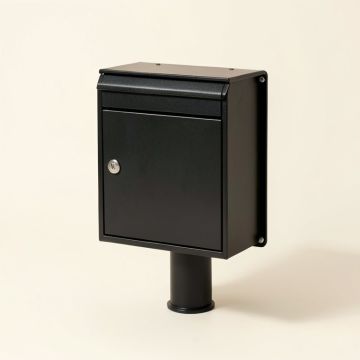 Lettersentry Locking Mailbox With Post Included (synthetic illustration; no displayed measurements)