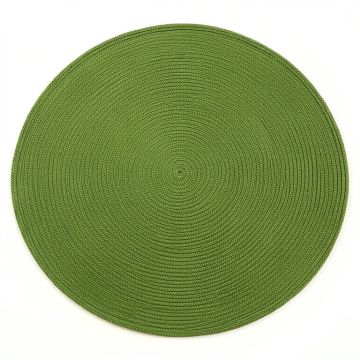 Fern Bluff Round Area Rug - Green (synthetic illustration; no displayed measurements)