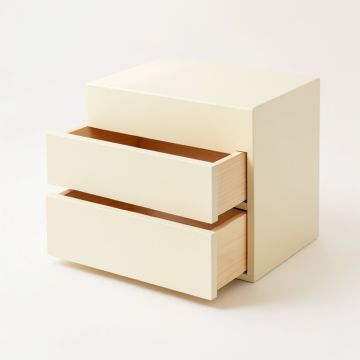 Fern Edge Under-Desk Drawer Unit - Cream (synthetic illustration; no displayed measurements)