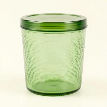 Hazel Canyon Storage Canister With Lid - Green (synthetic illustration; no displayed measurements)