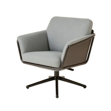 Tuten 40.25 '' Wide Swivel Papasan Chair