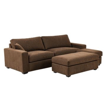 Floresha 81 '' Wide Reversible Sofa & Chaise With Ottoman