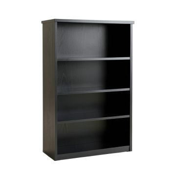 Bay Crest Freestanding Bookcase - Black