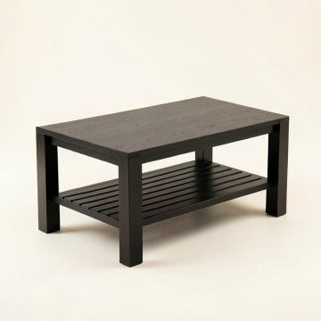 Bay Field Coffee Table - Black (synthetic illustration; no displayed measurements)