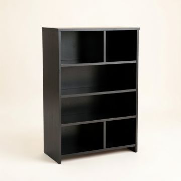 Heath Canyon Freestanding Bookcase - Black (synthetic illustration; no displayed measurements)