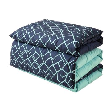 Hiouchi Geometric Reversible Comforter Set