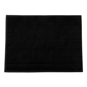 Lake Crest Bath Mat - Black