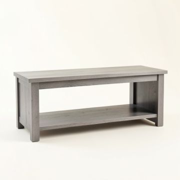 Summit Falls Indoor Bench - Gray (synthetic illustration; no displayed measurements)