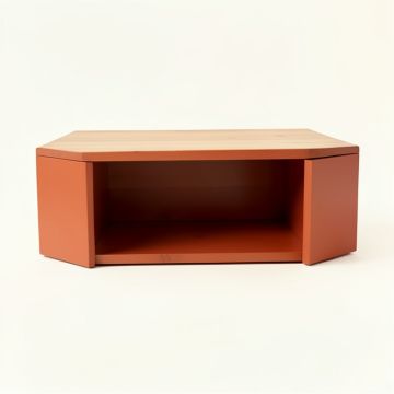 Slate Crossing Shoe Storage Bench - Terracotta (synthetic illustration; no displayed measurements)