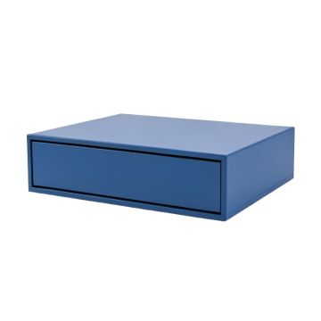Ash Bridge Desktop Monitor Riser - Blue