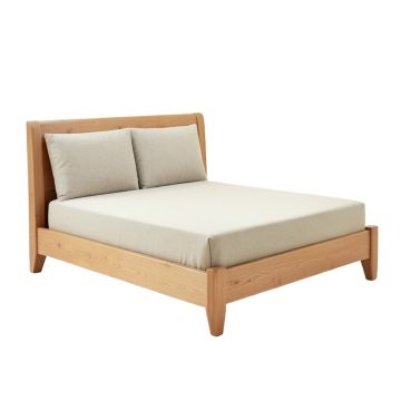 Lilia Upholstered Low Profile Platform Bed