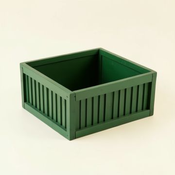 Fern Dale Empty Furniture-Style Litter Enclosure - Green (synthetic illustration; no displayed measurements)