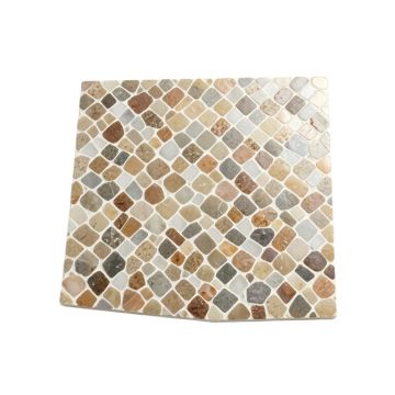 Stonella 11 '' X 13 '' Glass Mosaic Tile