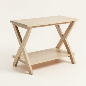 Reed Bend Side Table - Beige (synthetic illustration; no displayed measurements)