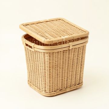 Glen Crest Laundry Hamper - Beige (synthetic illustration; no displayed measurements)