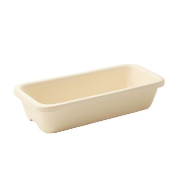 Linden Canyon Empty Railing Planter With Integral Brackets - Ivory
