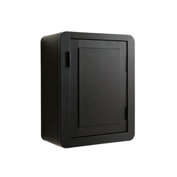 Dawn Canyon Wall-Mounted Laundry Cabinet - Black