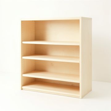 Harbor Brook Empty Seed-Starting Shelving Unit Without Lights - Ivory (synthetic illustration; no displayed measurements)