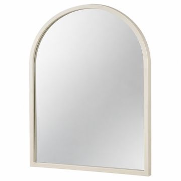 Dawn Bluff Framed Wall Mirror - Ivory