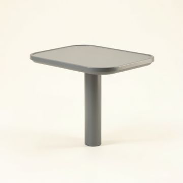 Glen Bend Compact Balcony Table - Gray (synthetic illustration; no displayed measurements)