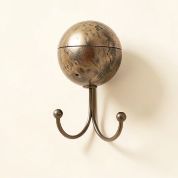 Decorative Ball Wall Mounted End Coat And Hat Hook (synthetic illustration; no displayed measurements)
