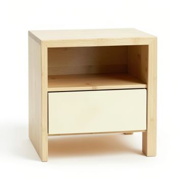 Alder Bluff Nightstand - Cream (synthetic illustration; no displayed measurements)