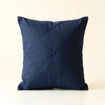 Cedar Bluff Filled Accent Pillow - Navy (synthetic illustration; no displayed measurements)