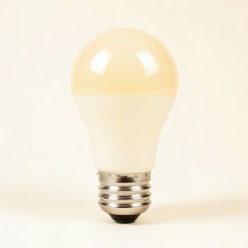 60 Watt St19 Incandescent , Dimmable Light Bulb , Warm White ( 2700K ) E26/Medium ( Standard ) Base (synthetic illustration; no displayed measurements)
