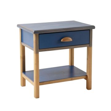Dune Edge Nightstand - Blue