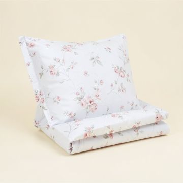 Floral Lace Pillowcase (synthetic illustration; no displayed measurements)