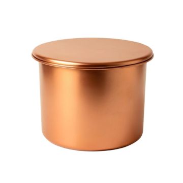 Copper Acid Drum Coffee Table