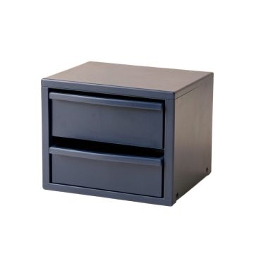 Shore Bluff Small-Parts Storage Drawer Cabinet - Navy