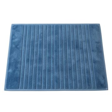 Willow Brook Bath Mat - Blue