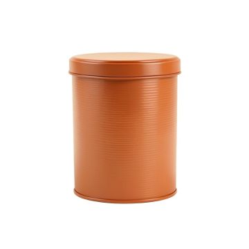Aspen Canyon Storage Canister With Lid - Terracotta
